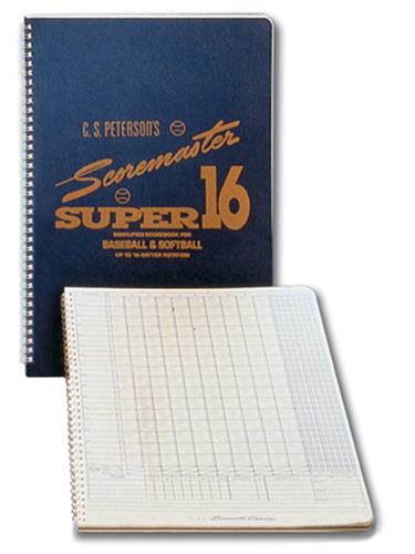 Peterson's Baseball Super 16 Scoremaster Scorebook. Free shipping.  Some exclusions apply.