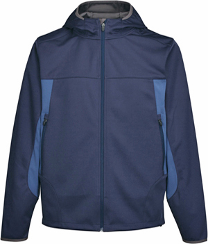 TRI MOUNTAIN Mens Belford Hooded Soft Shell Jacket
