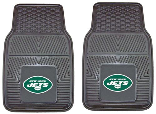Fan Mats NFL New York Jets Vinyl Car Mats (set)