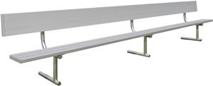 Gared Spectator Portable Bench with Back