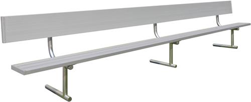 Gared Spectator Portable Bench with Back. Free shipping.  Some exclusions apply.
