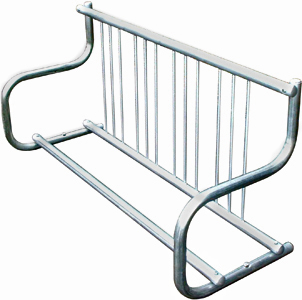 Gared Single-Sided Portable Traditional Bike Racks - Playground ...