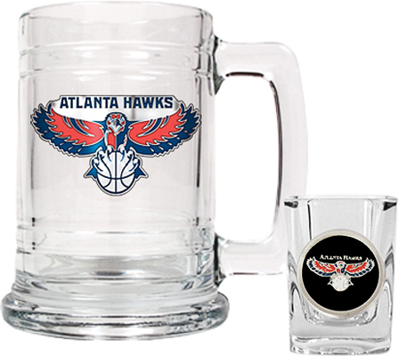 NBA Atlanta Hawks Boilermaker Gift Set