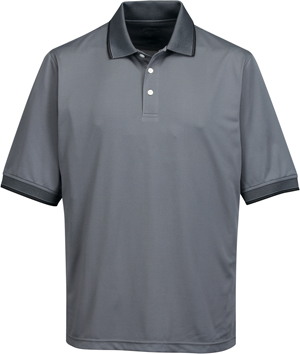 TRI MOUNTAIN Mens Sterling Poly Pique Polo. Printing is available for this item.