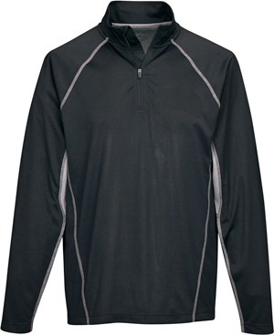 TRI MOUNTAIN Trident 1/4- Zip Pullover Shirt. Printing is available for this item.