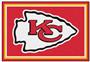 Fan Mats NFL Kansas City Chiefs 5x8 Rug