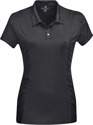 Lilac Bloom Womens Natalie Knit Jersey Polo. Printing is available for this item.