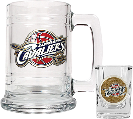 NBA Cleveland Cavaliers Boilermaker Gift Set