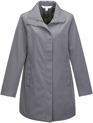 Lilac Bloom Womens Katherine Polyester Trench Coat