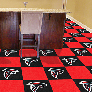 Fan Mats NFL Atlanta Falcons Carpet Tiles