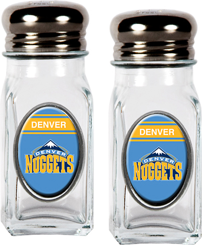 NBA Denver Nuggets Salt & Pepper Shaker Set