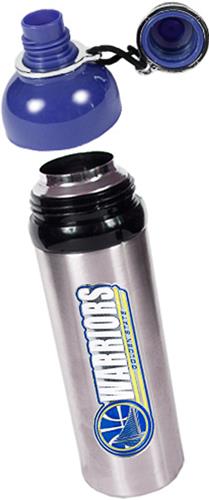 NBA Golden State Warriors Water Bottle w/Blue Top