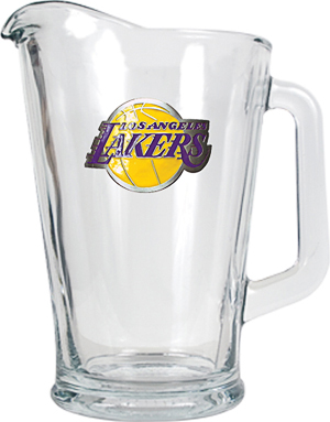 NBA Los Angeles Lakers 1/2 Gallon Glass Pitcher