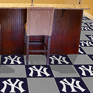 Fan Mats MLB New York Yankees Carpet Tiles