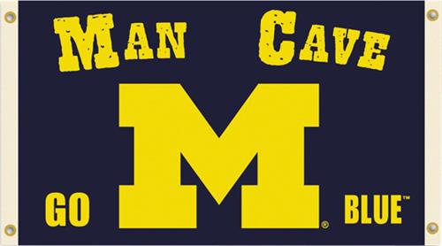 Collegiate Michigan Man Cave 3' x 5' Flag