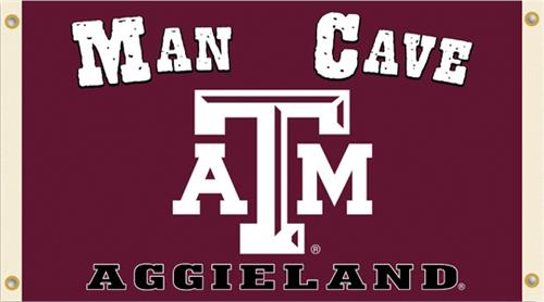 Collegiate Texas A&M Aggies Man Cave 3' x 5' Flag