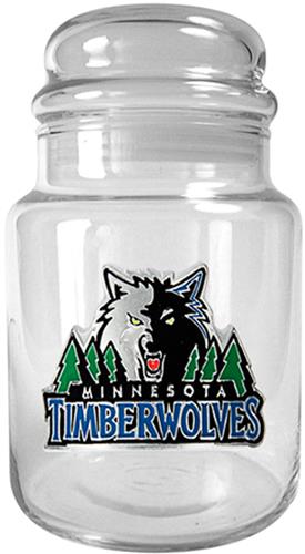 NBA Minnesota Timberwolves Glass Candy Jar