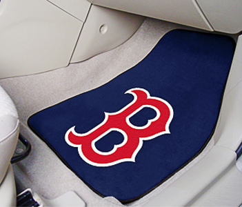 Fan Mats MLB Boston Red Sox Carpet Car Mats (set)