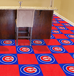 Fan Mats MLB Chicago Cubs Carpet Tiles