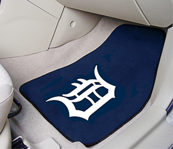 Fan Mats Detroit Tigers Carpet Car Mats (set)