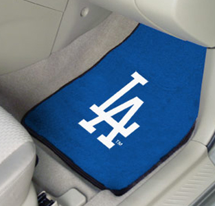 Fan Mats Los Angeles Dodgers Carpet Car Mats (set)