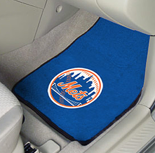 Fan Mats New York Mets Carpet Car Mats (set)