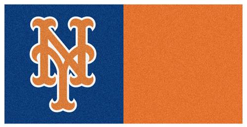Fan Mats MLB New York Mets Carpet Tiles