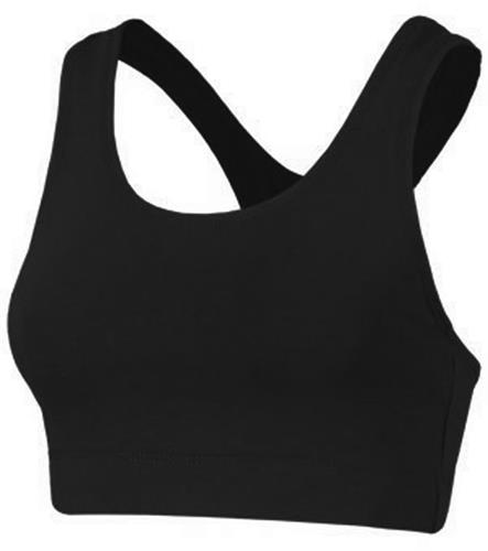 Game Gear Womens Cotton Racer Back Sports Bras