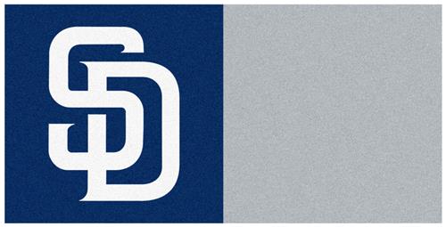 Fan Mats MLB San Diego Padres Carpet Tiles