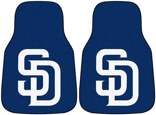 Fan Mats San Diego Padres Carpet Car Mats (set)