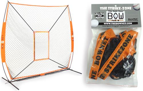 Bow Net Baseball Portable Strike Zone