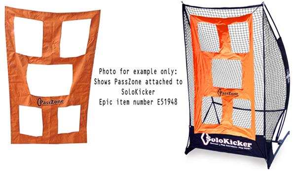 Bow Net Football PassZone-Accessory ONLY. Free shipping.  Some exclusions apply.