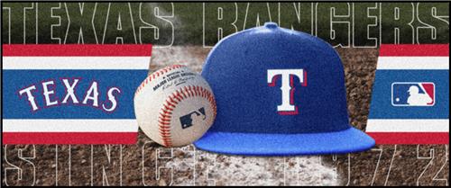 Fan Mats MLB Texas Rangers Baseball Runner