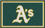 Fan Mats MLB Oakland Athletics 4' x 6' Rug