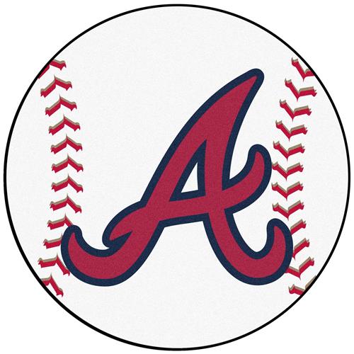 Fan Mats MLB Atlanta Braves Baseball Mat