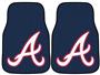 Fan Mats MLB Atlanta Braves Carpet Car Mat (set)