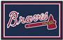 Fan Mats MLB Atlanta Braves 4x6 Rug