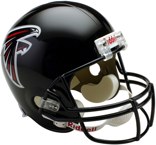 NFL Falcons Deluxe Replica Full Size Helmet. Free shipping.  Some exclusions apply.