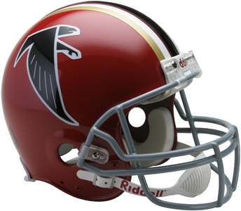 NFL Falcons On-Field Auth. Full Size Helmet (TB). Free shipping.  Some exclusions apply.