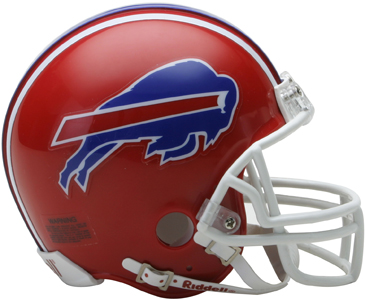 NFL Bills (87-01) Mini Replica Helmet (Throwback)