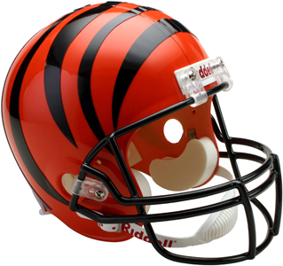 NFL Bengals Deluxe Replica Full Size Helmet. Free shipping.  Some exclusions apply.