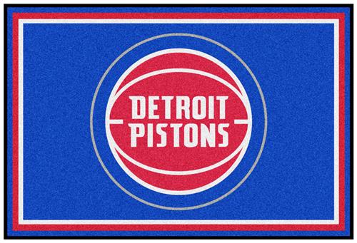 Fan Mats NBA Detroit Pistons 5'x8' Rugs
