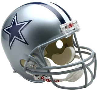 NFL Cowboys Deluxe Replica Full Size Helmet. Free shipping.  Some exclusions apply.