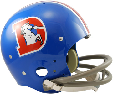 NFL Broncos (68-74) Replica TK Suspension Helmet