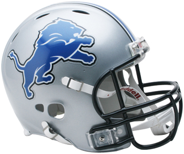 NFL Lions On-Field Full Size Helmet (Revolution). Free shipping.  Some exclusions apply.