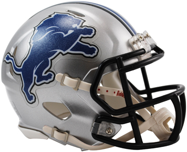 NFL Detroit Lions Speed Mini Helmet