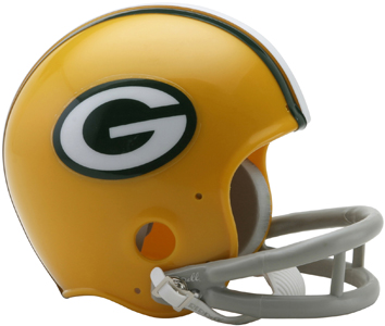NFL Packers (61-79) Mini Replica Helmet -Throwback