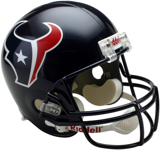 NFL Texans Deluxe Replica Full Size Helmet. Free shipping.  Some exclusions apply.