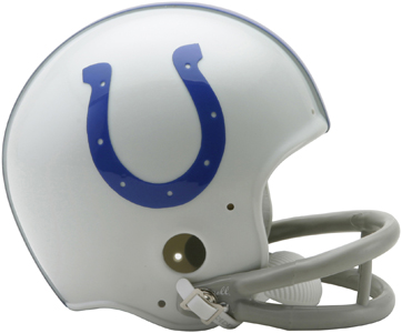 NFL Colts (58-77) Mini Replica Helmet -Throwback