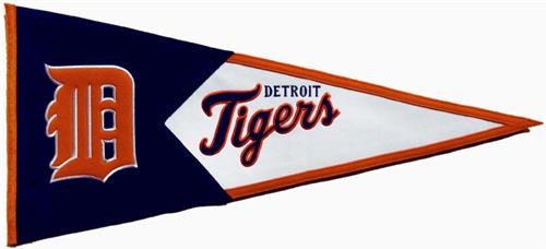 Winning Streak MLB Detroit Tigers Classic Pennant
